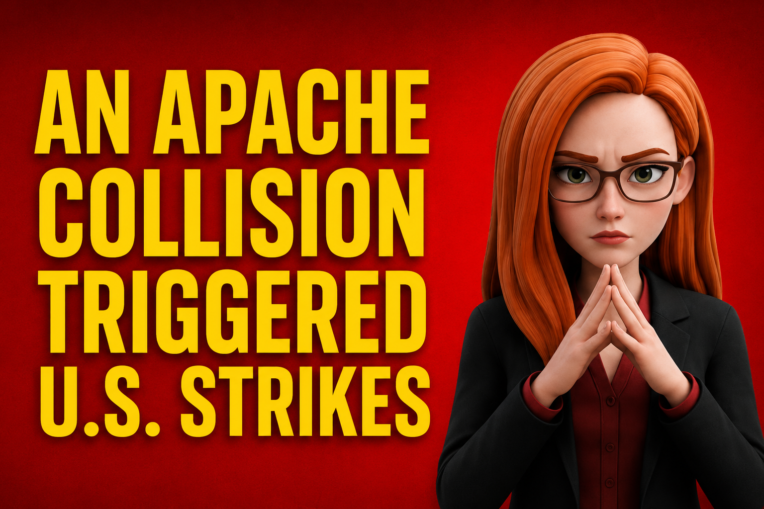 The Apache Crash Was Still Under Investigation.