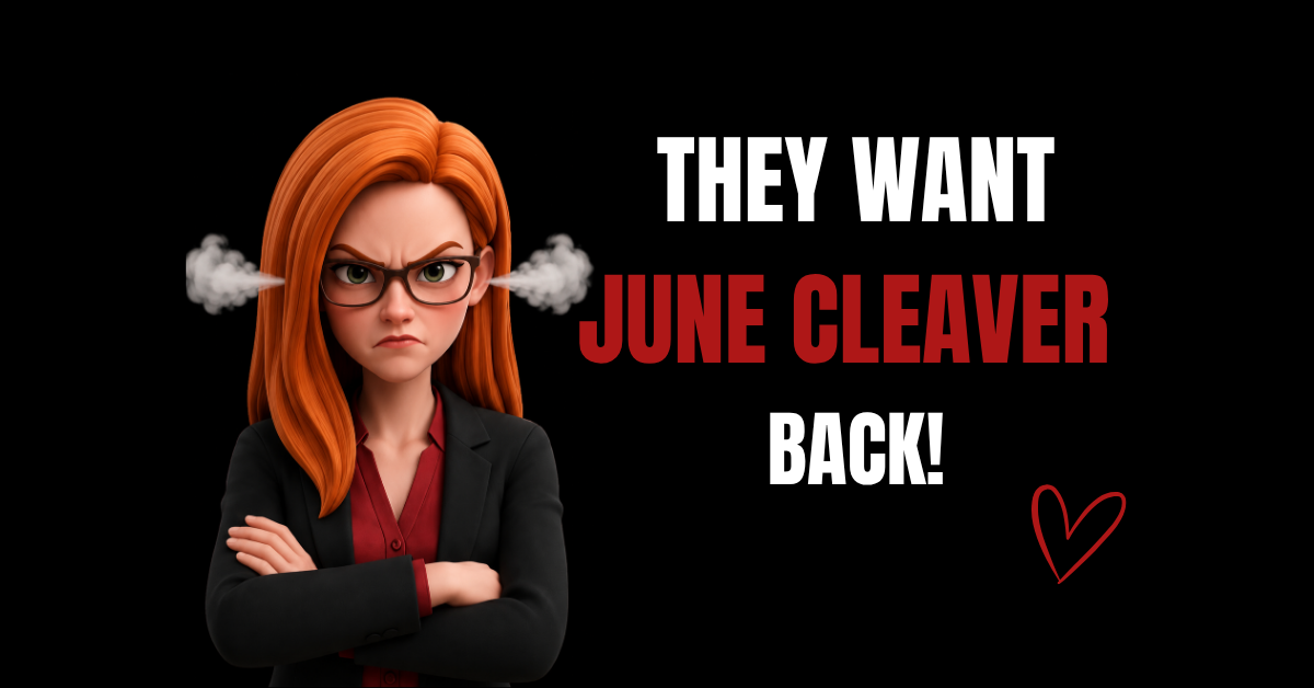 They Want June Cleaver Back