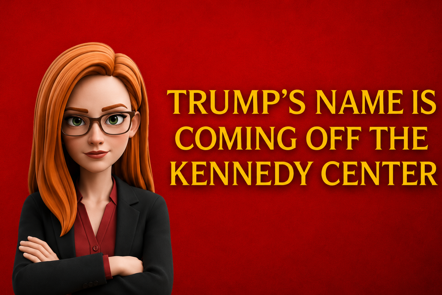 Trump’s Name Is Being Removed From the Kennedy