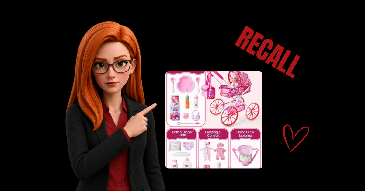 BABESIDE Doll & Stroller Toy