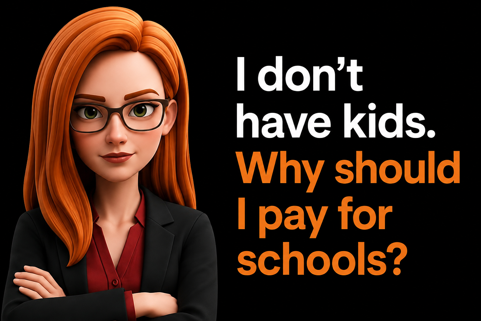 Why Should I Pay For Public Schools If I Don’t Have Kids?